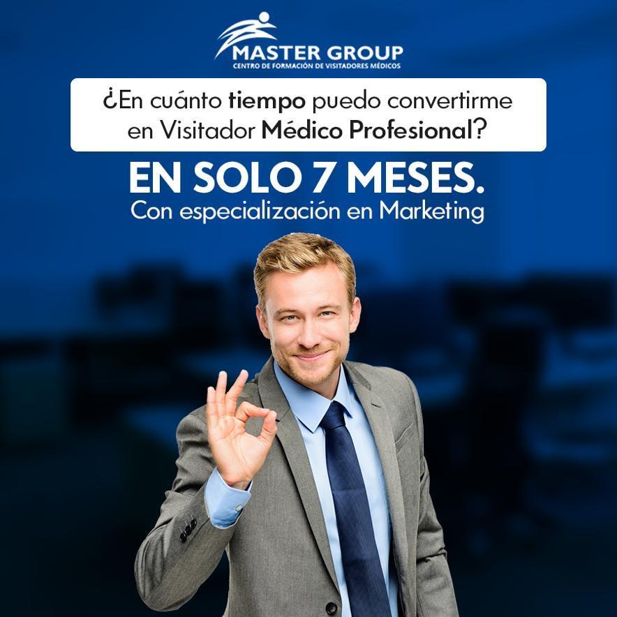 en 7 Meses especializate como VISITADOR MEDICO con Especializacion en Marketing