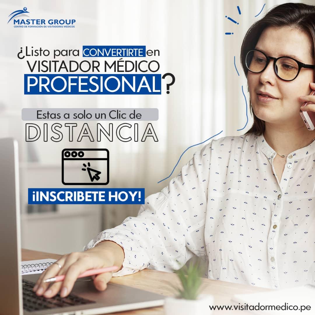 ¿Listo para convertirte en Visitador Médico profesional?